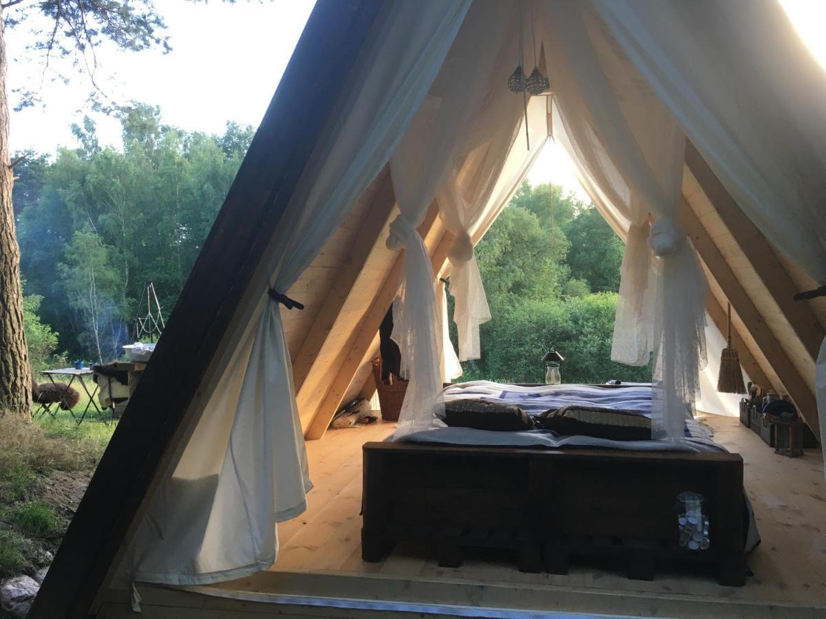 Sandfallet Glamping Laholm Kültér fotó