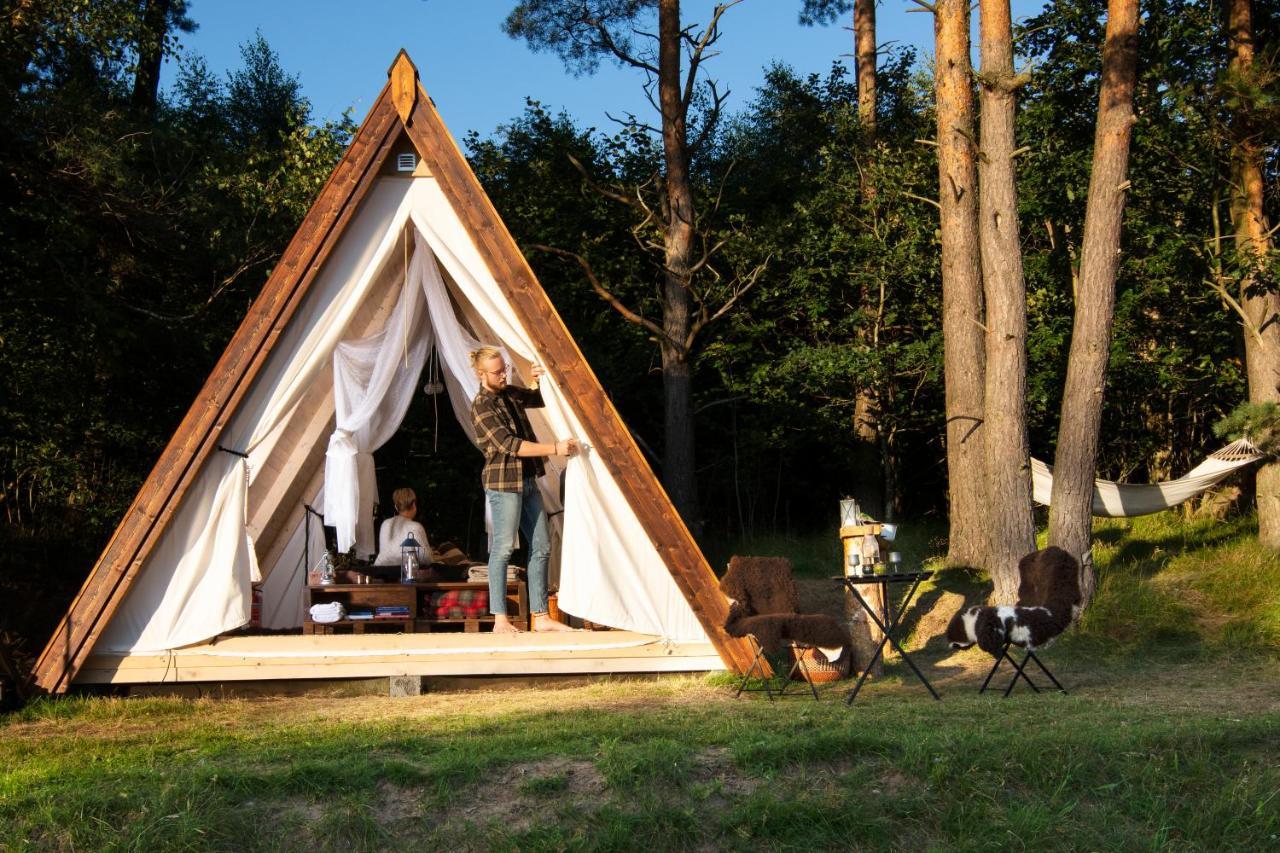Sandfallet Glamping Laholm Kültér fotó