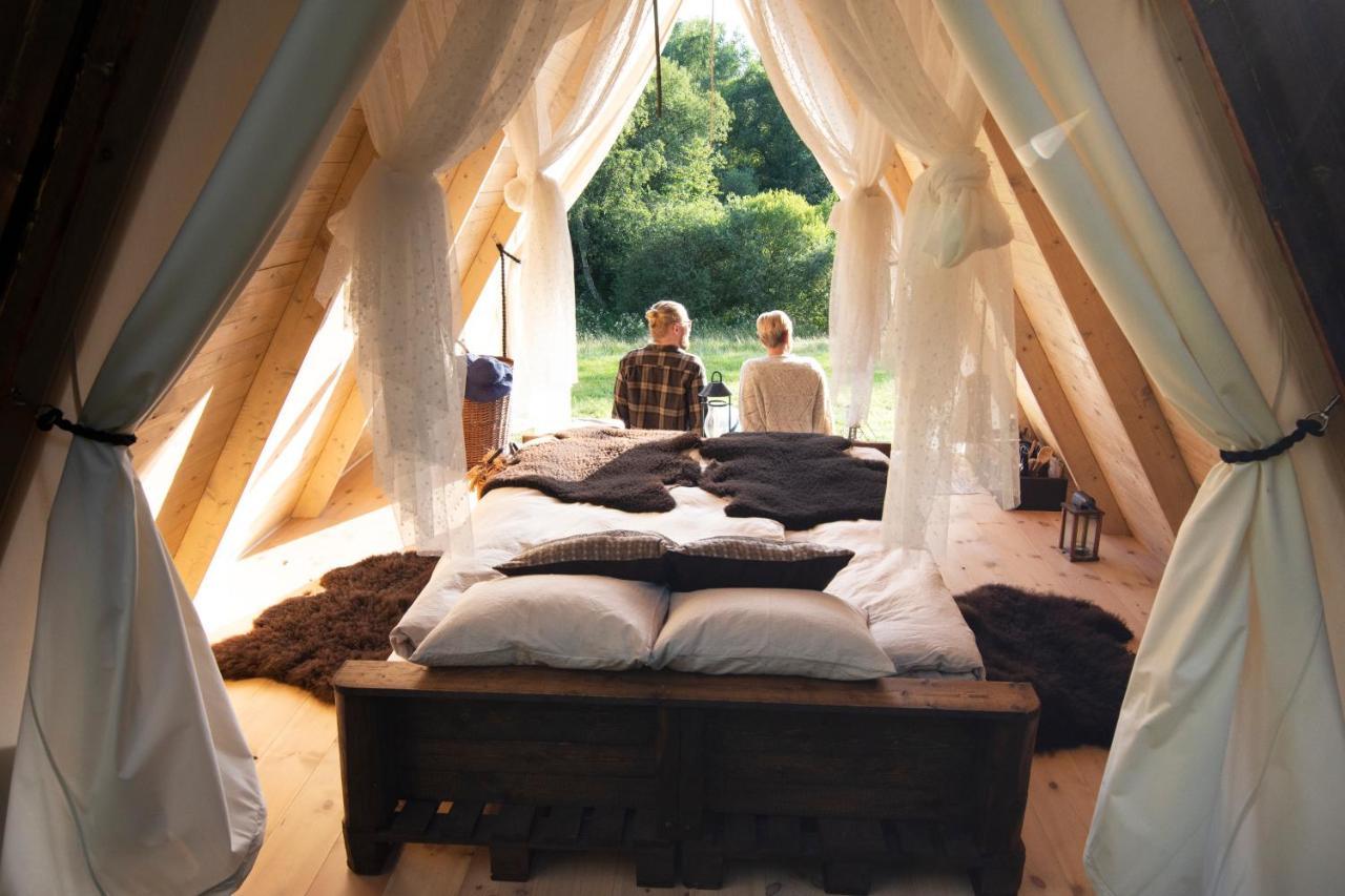 Sandfallet Glamping Laholm Kültér fotó