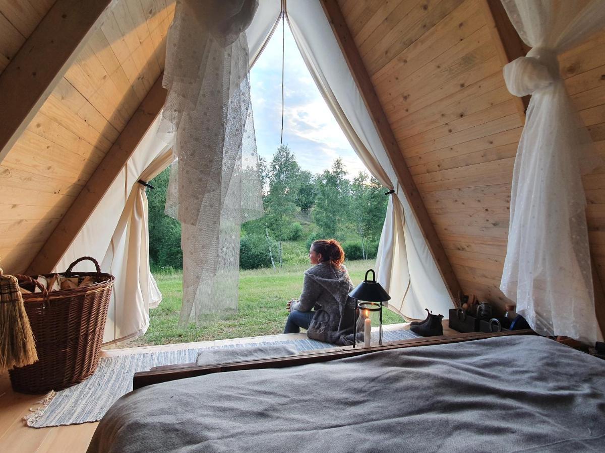 Sandfallet Glamping Laholm Kültér fotó