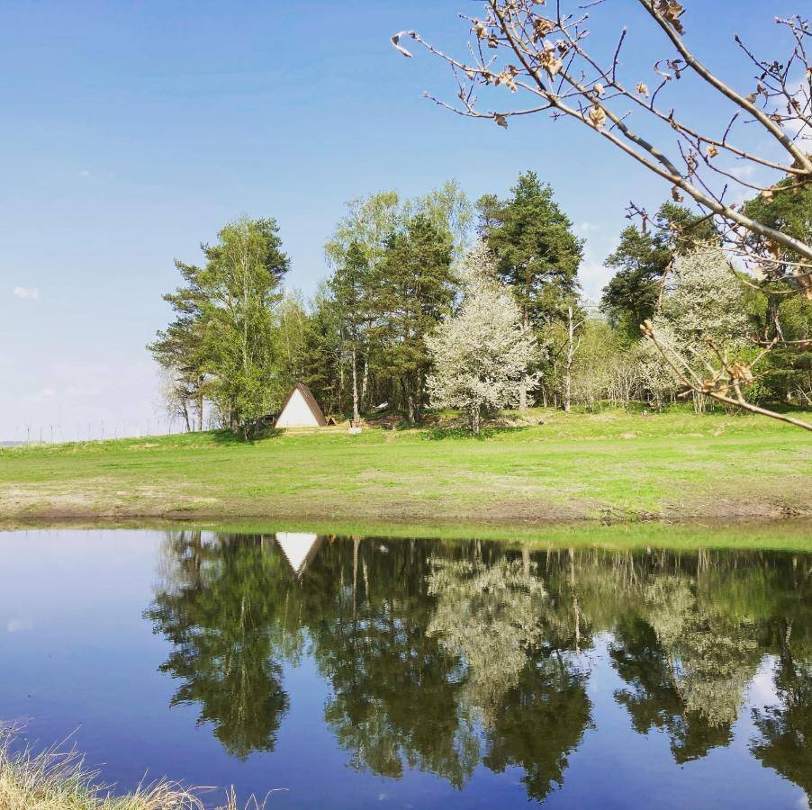 Sandfallet Glamping Laholm Kültér fotó